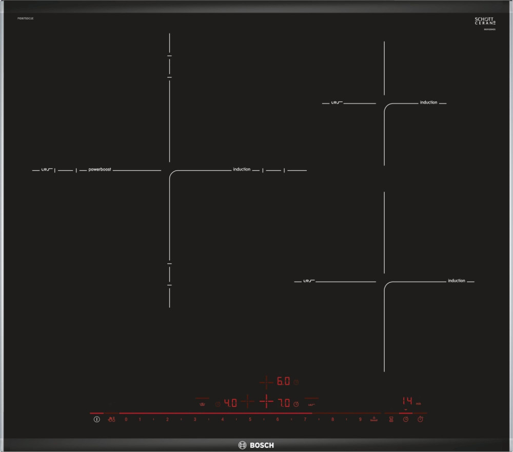 Bosch PID675DC1E Induktionskochfeld 60cm autark