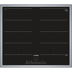 Bosch PXX645FC1E Induktions-Kochfeld Flexzone Edelstahl 60cm autark