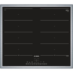 Bosch PXX645FC1E Induktions-Kochfeld Flexzone Edelstahl 60cm autark