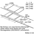 Bosch PXX375FB1E Domino-Kochfeld Induktion Comfort-Profil 30cm