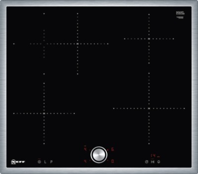 Neff T46BT60N0 (TBT 4660 N) Induktionskochfeld Edelstahl 60cm autark