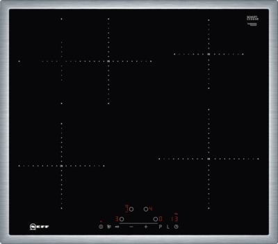Neff T46BD60N0 (TBD 4660 N) Induktionskochfeld Edelstahl 60cm autark