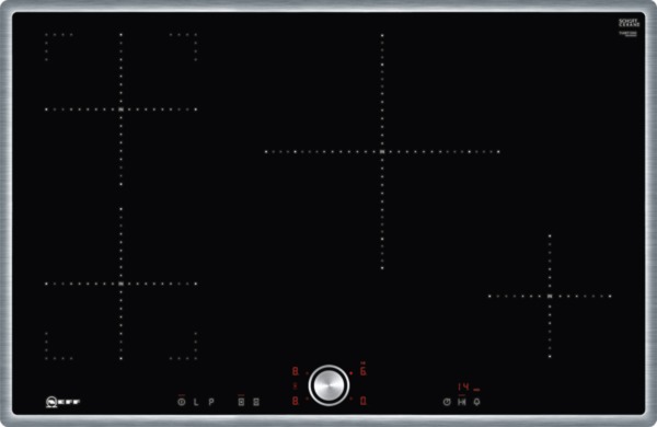 Neff T48BT13N2 (TBT 4813 N) Induktionskochfeld Edelstahl 80cm autark