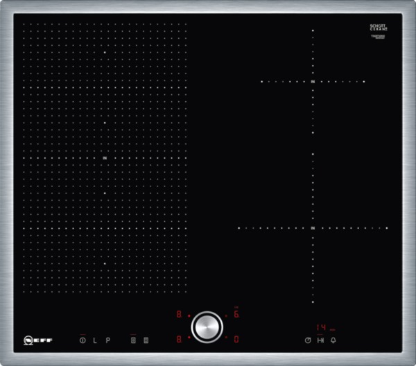 Neff T56BT50N0 (TBT 5650 N) Induktionskochfeld Edelstahl 60cm autark