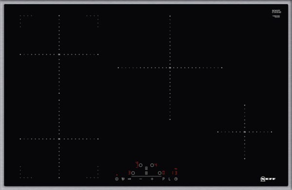 Neff T48BD13N2 (TBD 4813 N) Induktionskochfeld Edelstahl 80cm autark