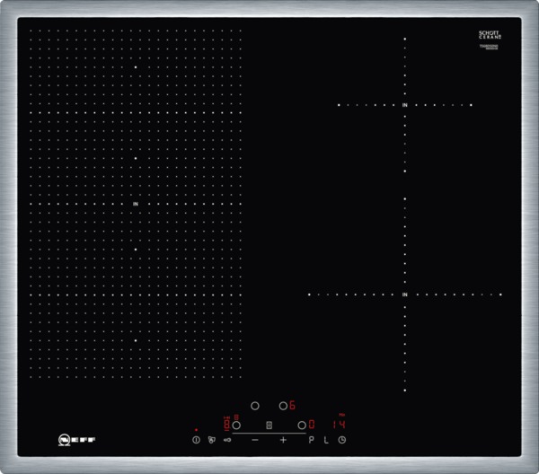 Neff T56BD50N0 (TBD 5650 N) Induktionskochfeld Edelstahl 60cm autark