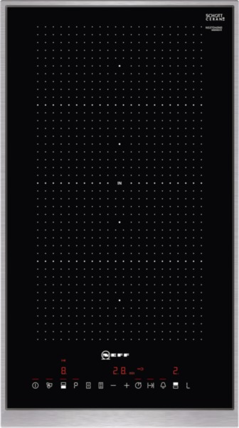 Neff N53TD40N0 (NTD 5340 N) Domino-Induktions-Kochfeld Edelstahl 30cm