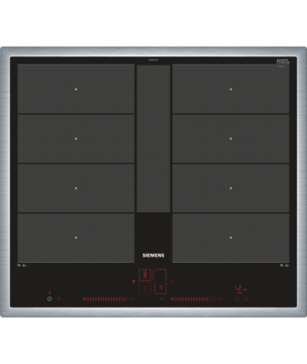 Siemens EX645LYC1E Induktions-Kochfeld Edelstahl 60cm autark 