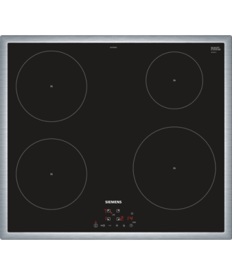 Siemens EH645BEB1E Induktionskochfeld Edelstahl 60cm autark