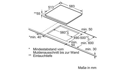 Siemens EM645CQB5E Induktionskochfeld herdgebunden Edelstahl 60cm