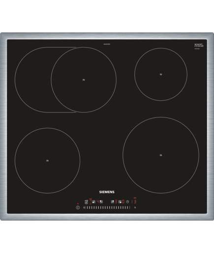 Siemens EH645FFB1E Induktionskochfeld Edelstahl 60cm autark