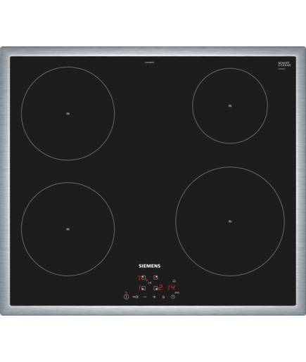 Siemens EH645BEB1E Induktionskochfeld Edelstahl 60cm autark