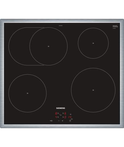 Siemens EI645CFB1E Induktionskochfeld Edelstahl 60cm herdgebunden