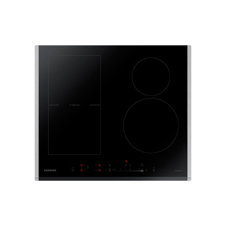 Samsung NZ64H57477K Induktionskochfeld Edelstahl autark 60cm  1x lagernd