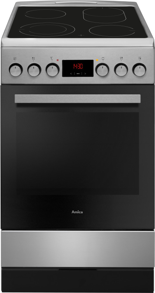 Amica SHC 903 001 E Standherd Glaskeramik silber EEK:A Amica SHC 903 001 E Standherd Glaskeramik silber EEK:A