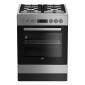 Beko FSM62320DXS Standherd Gaskochfeld Edelstahl EEK:A