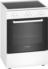 Bosch HKA090220 Glaskeramik Standherd weiß EEK:A