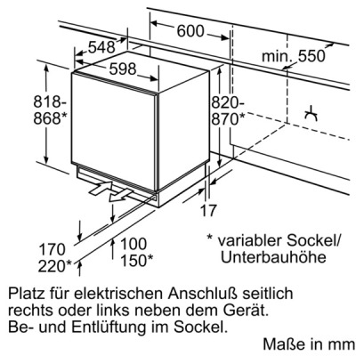 Neff G4344XFF0 Unterbau-Gefrierschrank weiß EEK:E