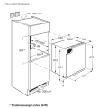 AEG SKB588F1AE Einbau-Kühlschrank dekorfähig EEK:F