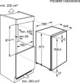 AEG SKS688ECAF Einbau-Kühlschrank 88er EEK:E