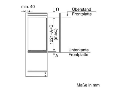 Bosch KIL42ADE0 Einbau-Kühlschrank EEK:E 