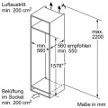 Bosch KIL72AFE0 Einbau-Kühlschrank EEK:E