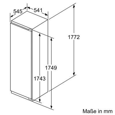 Neff KI2822FF0 Einbau-Kühlschrank EEK:F