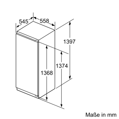 Neff KI1513FF0 Einbau-Kühlschrank vollintegrierbar EEK:F