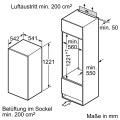 Neff KI1412FE0 Einbau-Kühlschrank integrierbar EEK:E