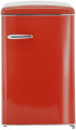 Exquisit RKS120-V-H-160F  Retro-Kühlschrank rot EEK:F