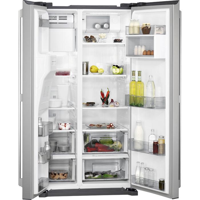AEG RMB76121NX Side by Side edelstahllook EEK:F AEG RMB76121NX Side by Side edelstahllook EEK:F