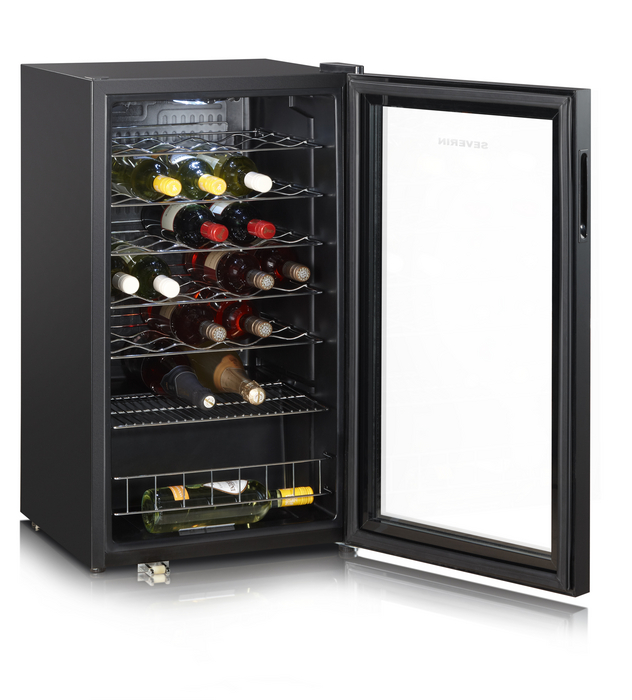 Severin KS 9894 Weintemperierschrank schwarz EEK:G Severin KS 9894 Weintemperierschrank schwarz EEK:G