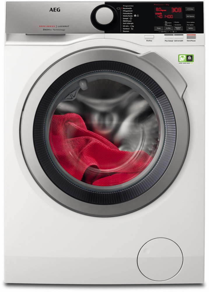 AEG L8FE74488 Waschmaschine weiß 8kg EEK:B