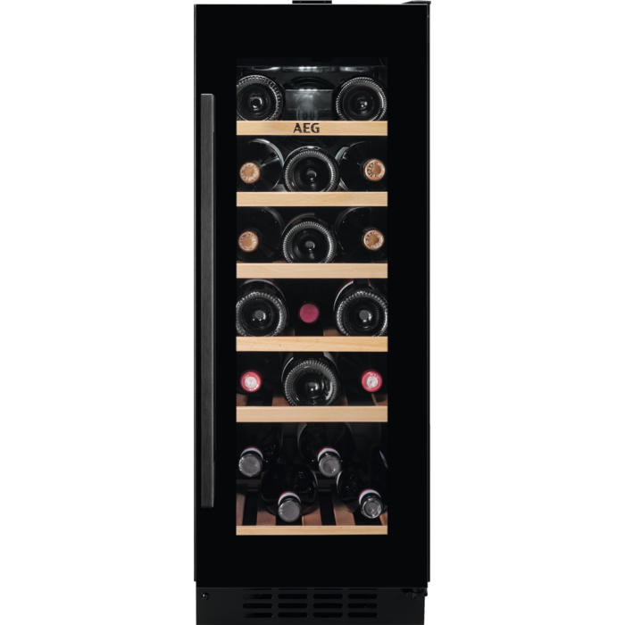 AEG AWUS020B5B Weintemperierschrank schwarz EEK:G