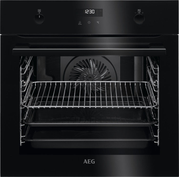 AEG BPE535020B Backofen schwarz EEK:A+