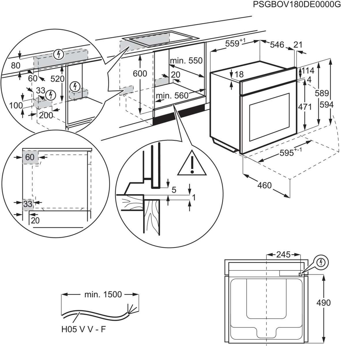 AEG BPE74228BM Einbau-Backofen AssistedCooking Pyro Edelstahl EEK:A++