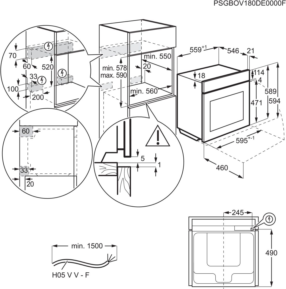 AEG BSE78228BM Dampfbackofen SteamBoost Edelstahl EEK:A++