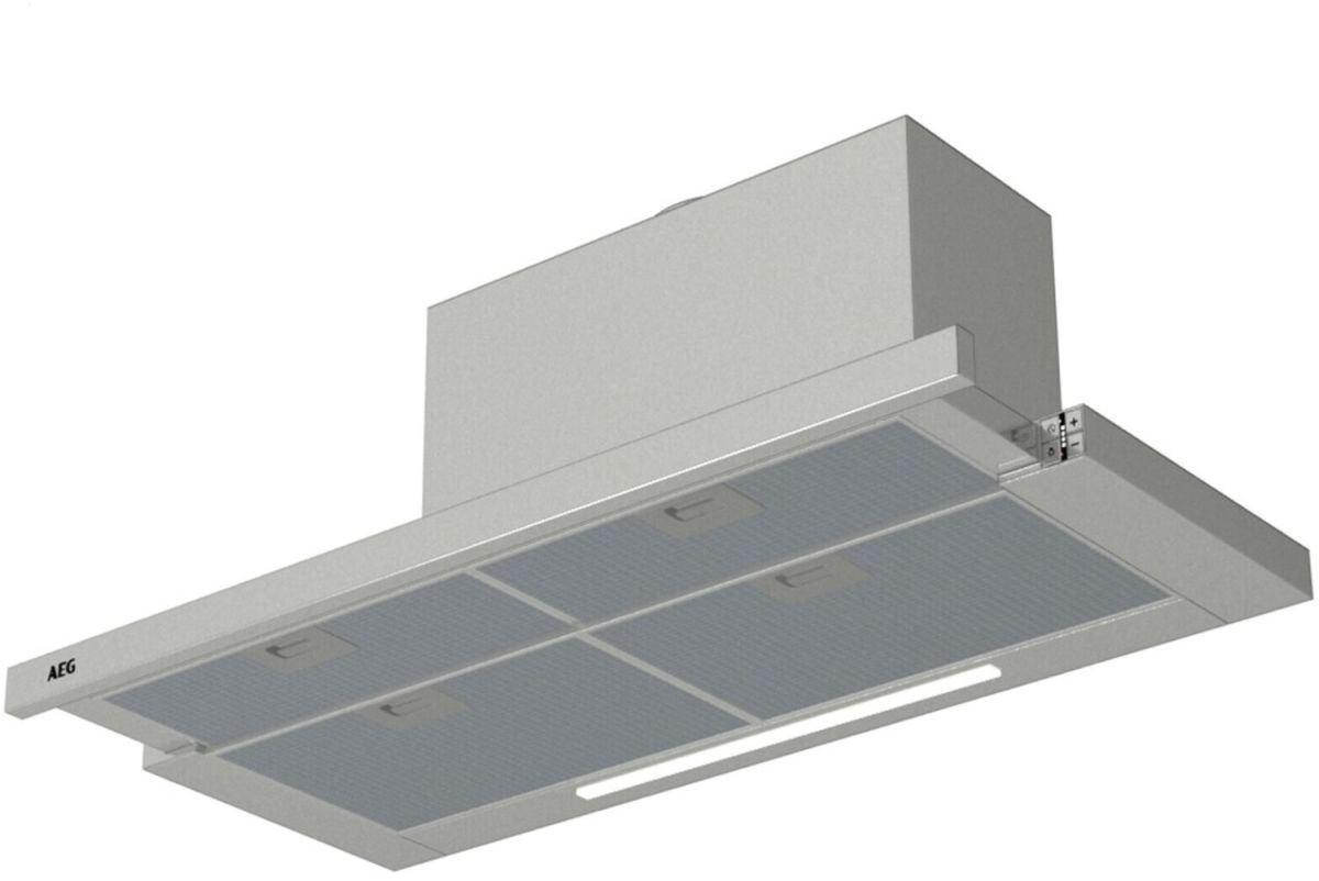 AEG DPE5960M Flachschirmhaube Edelstahl 90cm EEK:A