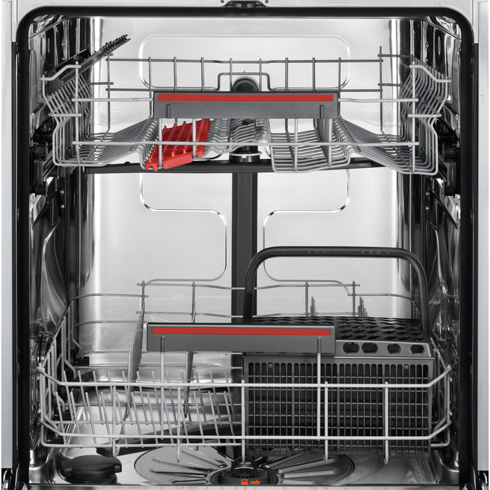 AEG FEB52620ZM Einbau-Geschirrspüler integrierbar Edelstahl EEK:E