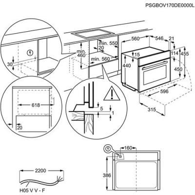 AEG KSK792280B Einbau-Kompaktbackofen SteamPro schwarz EEK:A++