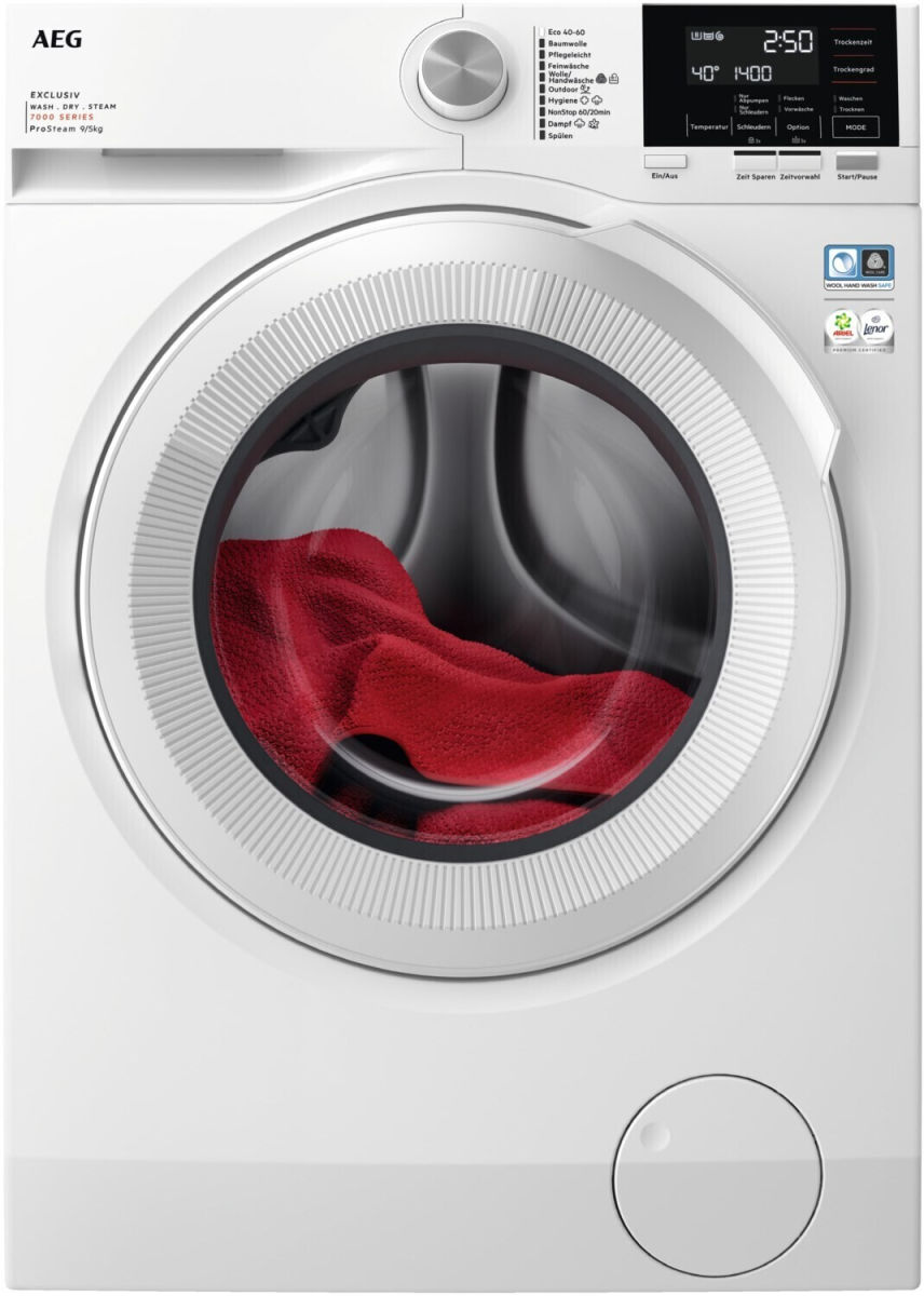 AEG LWR7G60699 Waschtrockner 9/5kg EEK:D