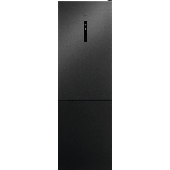 AEG RCB732E5MB Kühl-Gefrierkombination BlackStainless Steel EEKE