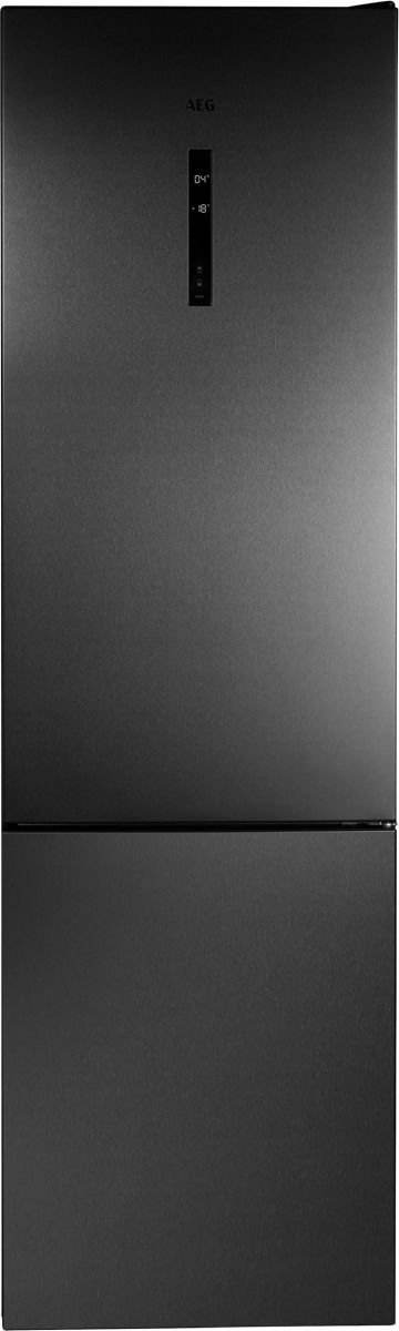 AEG RCB736D5MB Kühl-Gefrierkombination Black Stainless Steel EEK:D