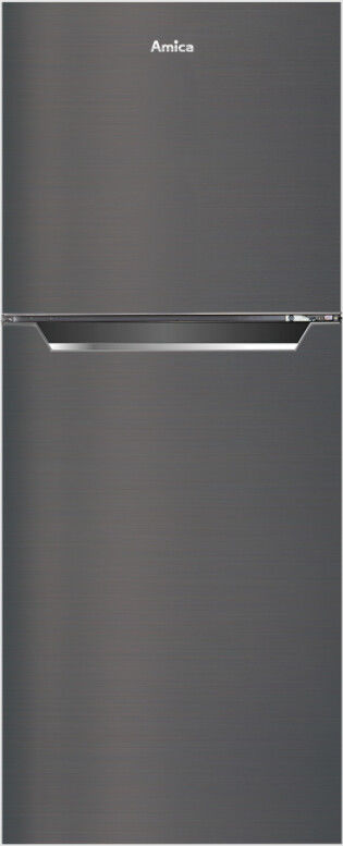 Amica DT 374 160 S Kühlgefrierkombination Edelstahl schwarz EEK:E