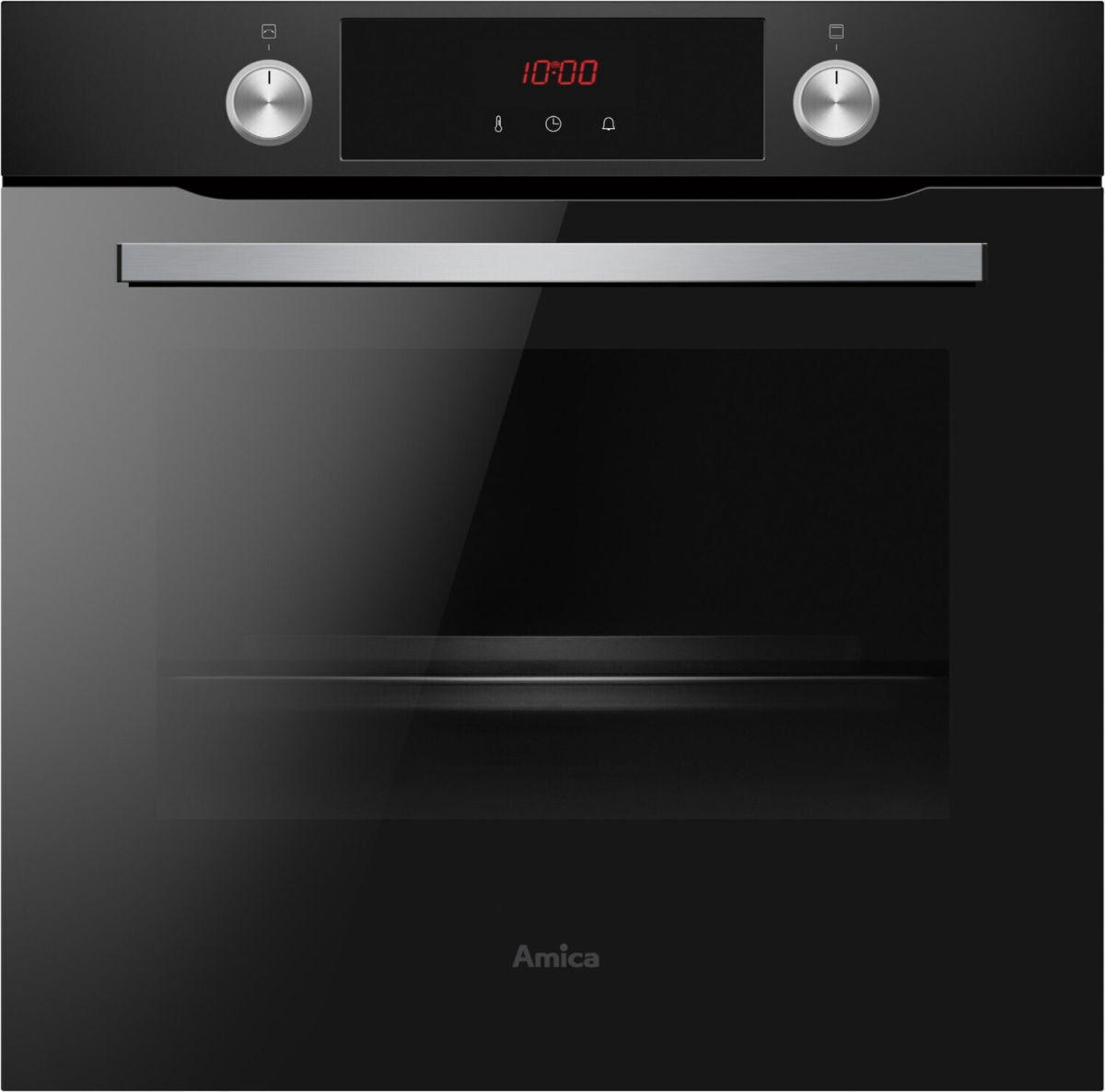 Amica EBPX 945 600 SM Einbau-Backofen Pyro schwarz EEK:A+