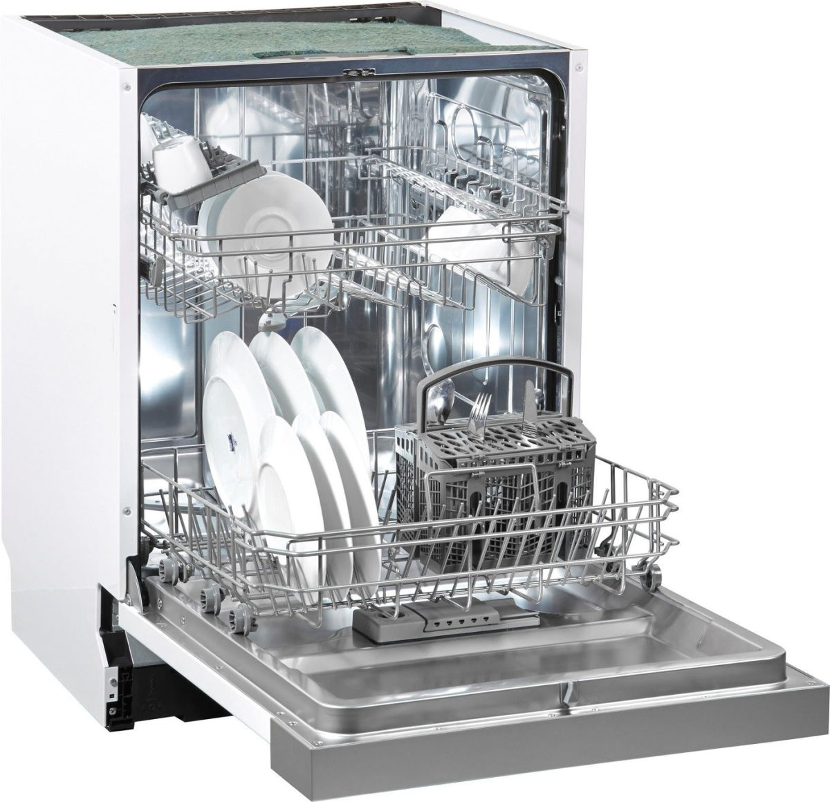 Amica EGSP 14797-1 E Einbau-Geschirrspüler integrierbar Edelstahl EEK:E