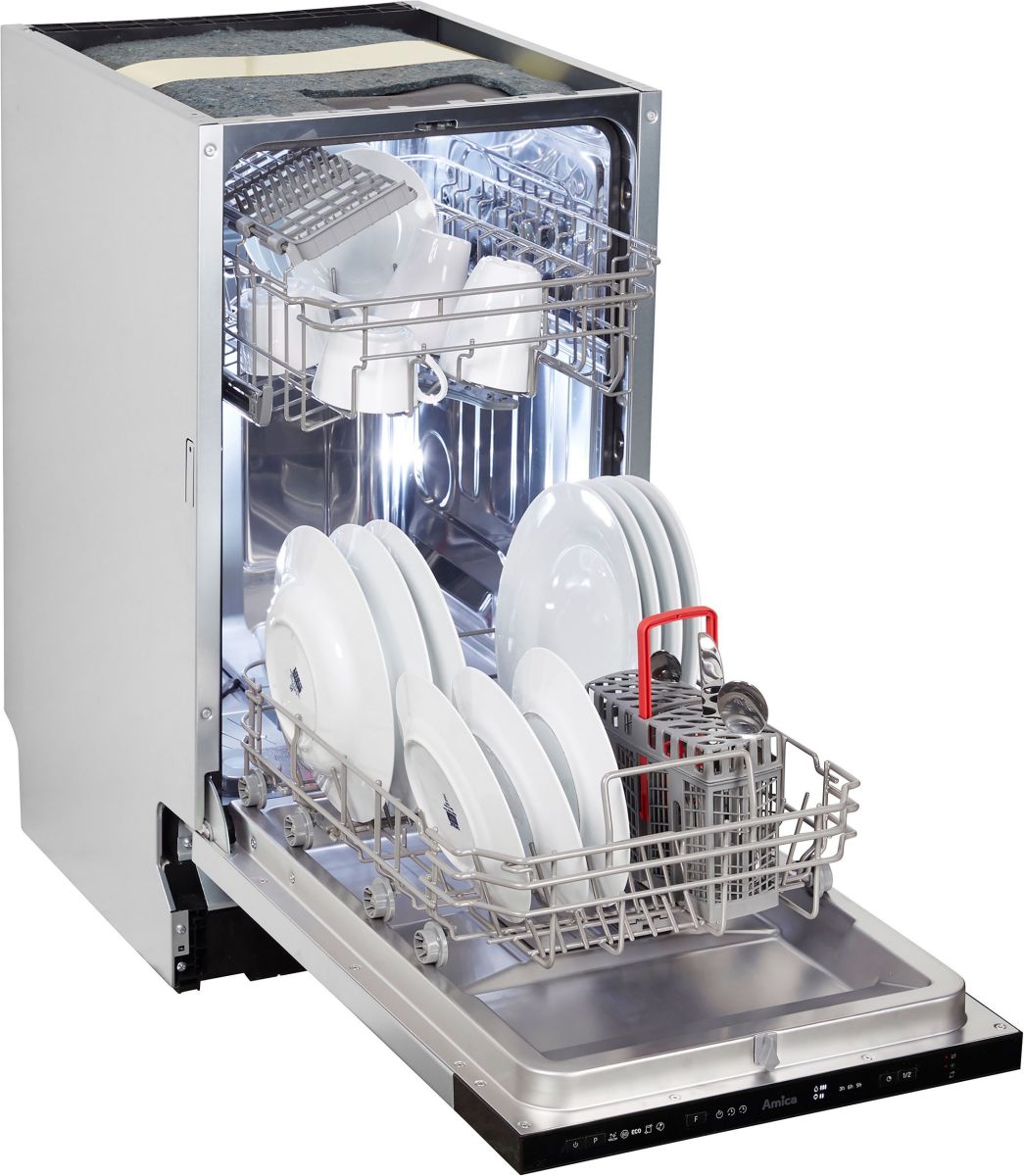 Amica EGSPV 587 920 Einbau-Geschirrspüler vollintegrierbar EEK:E