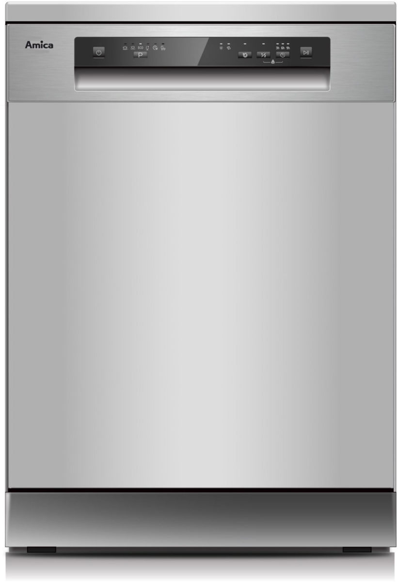 Amica GSP 543 910-1 Si Geschirrspüler silber EEK:E