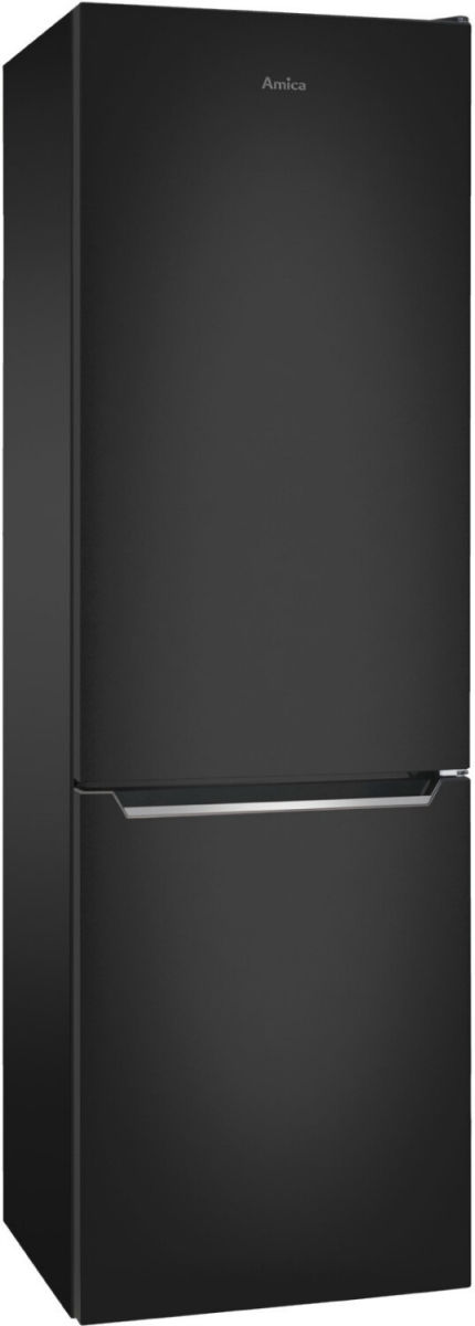 Amica KGC 15495 S Kühlgefrierkombination Edelstahloptik schwarz EEK:E