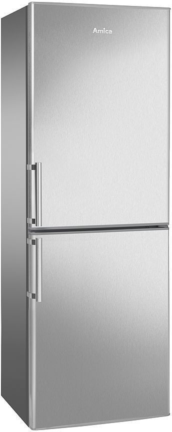 Amica KGC 384 110 E Kühlgefrierkombination Edelstahloptik EEK:C